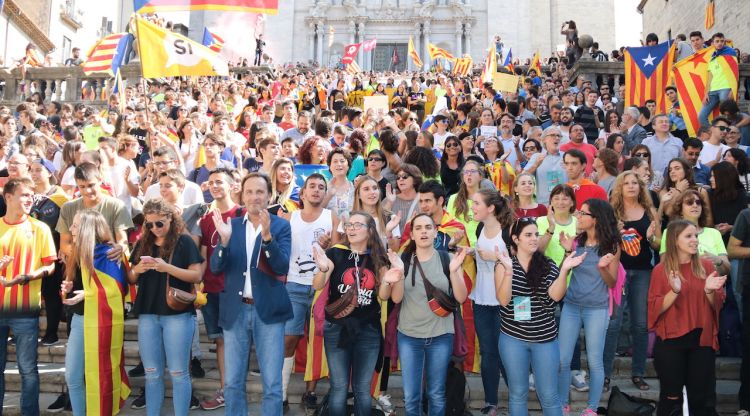 Pla general dels estudiants i treballadors de la UdG