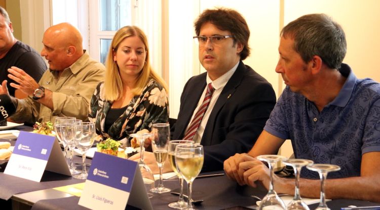 Presentació de Som Cultura amb Pere Vila, president de la Diputació de Girona i del Patronat de Turisme Costa Brava Girona. ACN