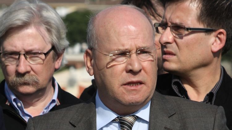 El diputat d'ERC, Pere Vigo, ha anunciat avui que renuncia a l'acta © M. Estarriola