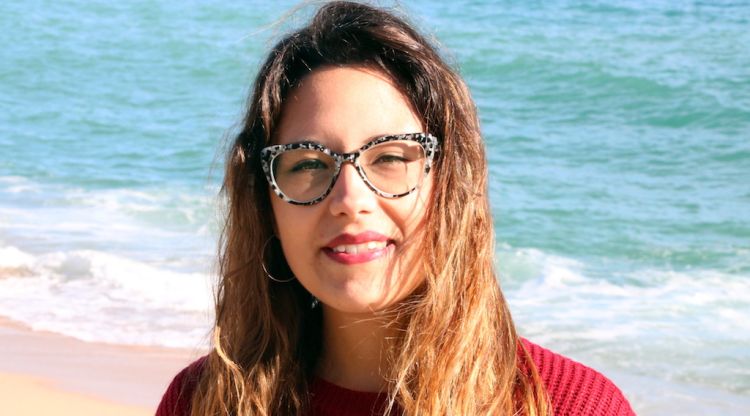L'Alba Saskia Rivas al passeig Marítim de Blanes. ACN