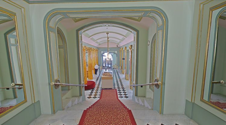 Un dels accessos vist a través del Street View. Google