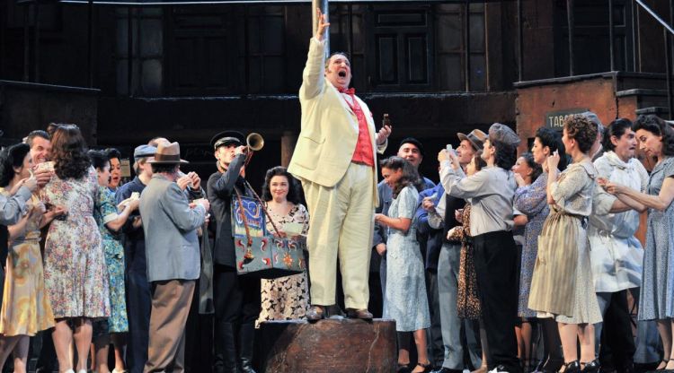 Un fragment de l'opera 'L'elisir d'amore'. Gran Teatre del Liceu