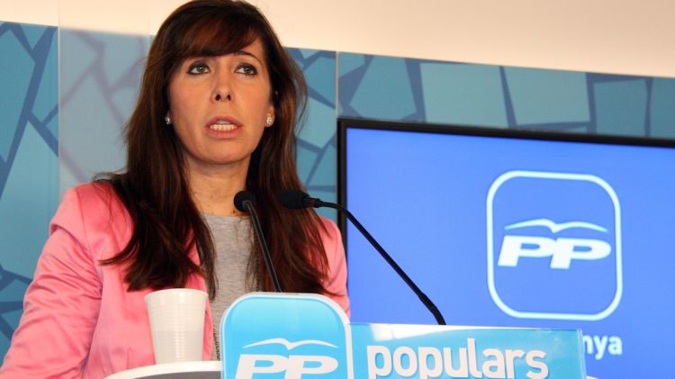 La presidenta del PP de Catalunya, Alícia Sánchez-Camacho © ACN