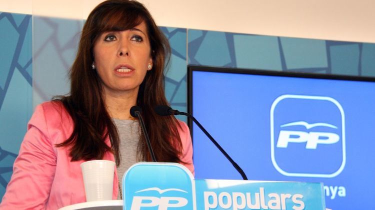 La presidenta del PP de Catalunya, Alícia Sánchez-Camacho © ACN