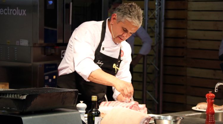 Nandu Jubany, avui al Fòrum Gastronòmic de Girona. ACN