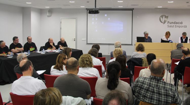 Presentació del servei prelaboral de l'hospital de Figueres. ACN