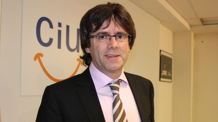 El candidat de CiU a Girona, Carles Puigdemont (arxiu)