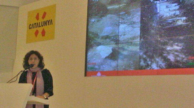 Cristina Alsina en un moment de la presentació © AG