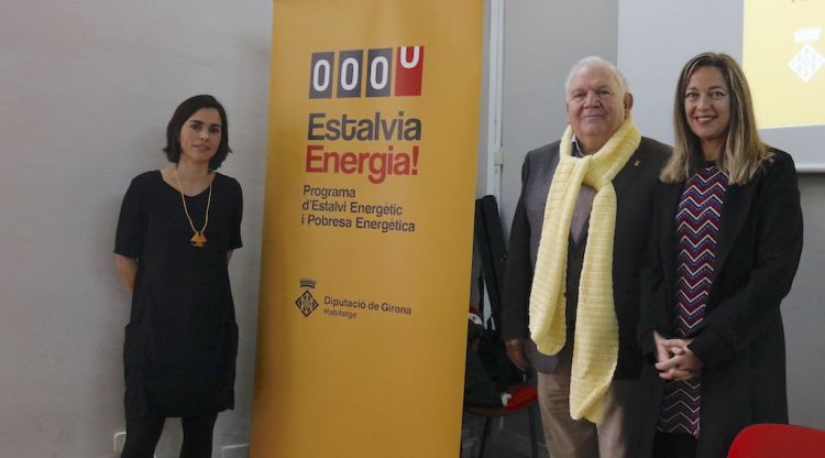 (D'esquerra a dreta) Anna Pla, Fermí Santamaria i Sílvia Oliveras. ACN