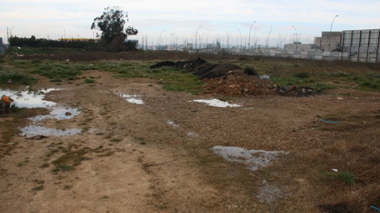 Aquest és el terreny on enguany havien de començar les obres de la nova comissaria