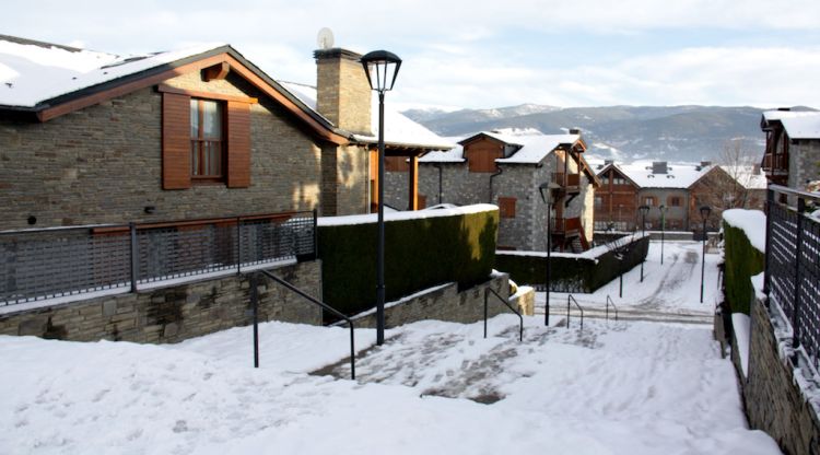 Última nevada registrada el 29 de desembre a Puigcerdà. ACN