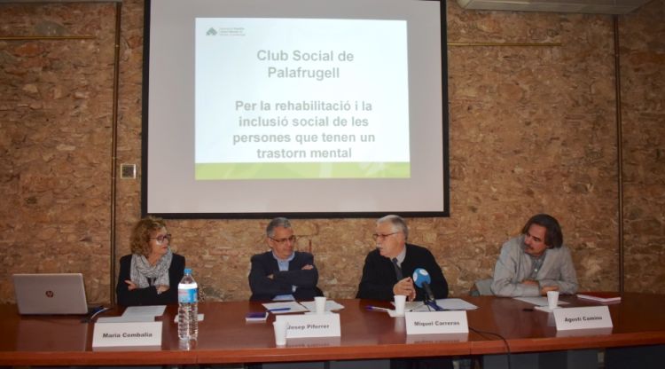 Presentació del club social per a persones amb malaltia mental del Baix Empordà. Plural Comunicació