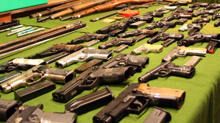 L'operació s'ha saldat amb unes 200 armes decomissades © ACN