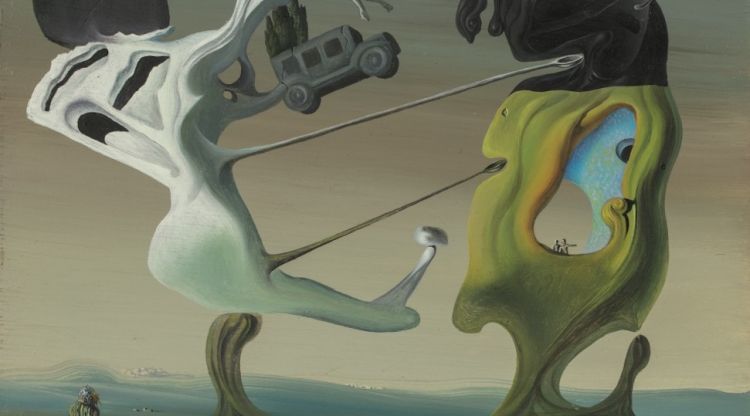 Maison pour Érotomane, quadre de Salvador Dalí subhastat a Sotheby's ahir