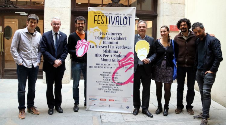 Presentació del Festivalot, avui a Girona. ACN
