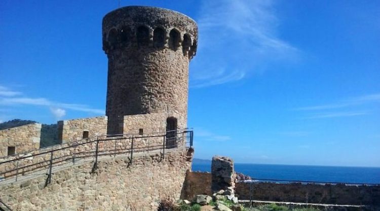 Tram de la muralla de Tossa de Mar que s'ha rehabilitat