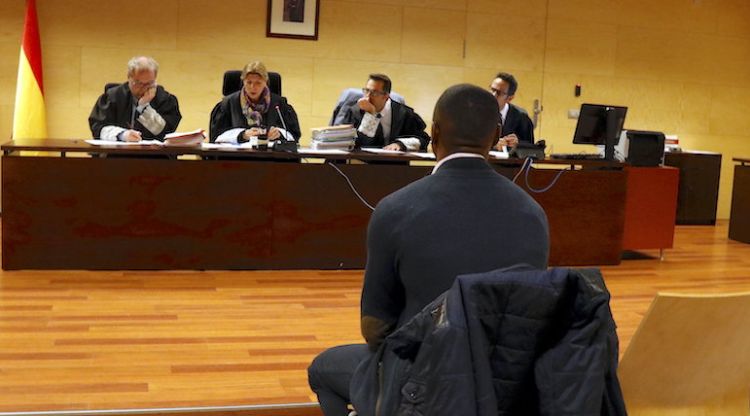 L'acusat d'un delicte d'agressió sexual aquest 20 de març del 2018 a l'Audiència de Girona