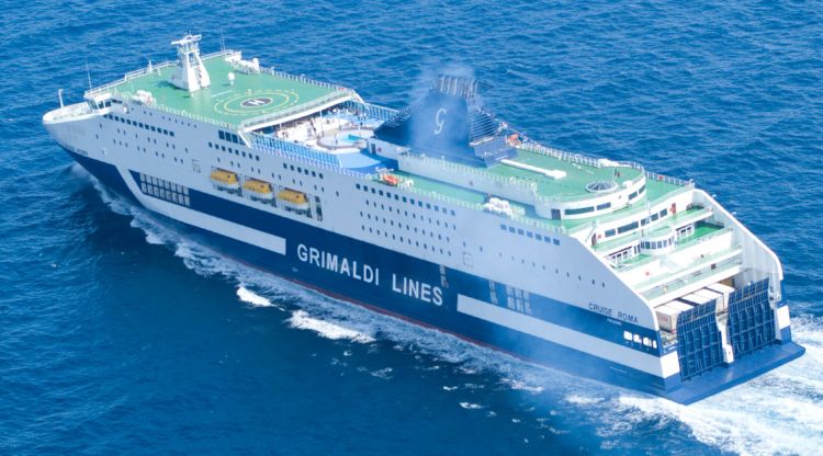 El jove va caure del Cruise Roma de Grimaldi Lines