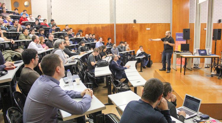 Un instant de la celebració de la Cyberweek de l'any pasat