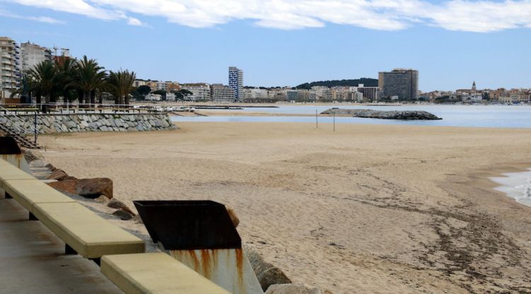 La platja de Sant Antoni (Baix Empordà). ACN