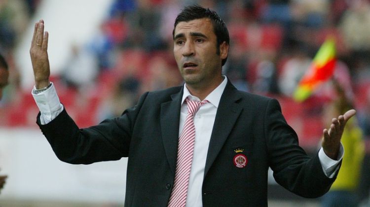 L'entrenador del Girona, Raül Agné (arxiu)