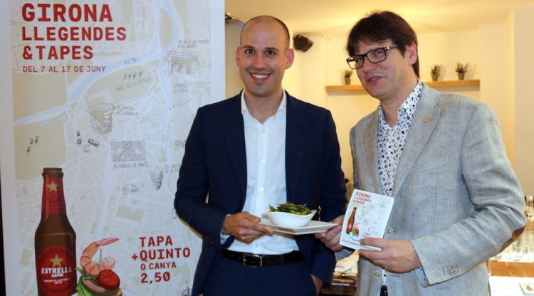 Presentació de la ruta gastronòmica 'Girona Llegendes & tapes'. ACN