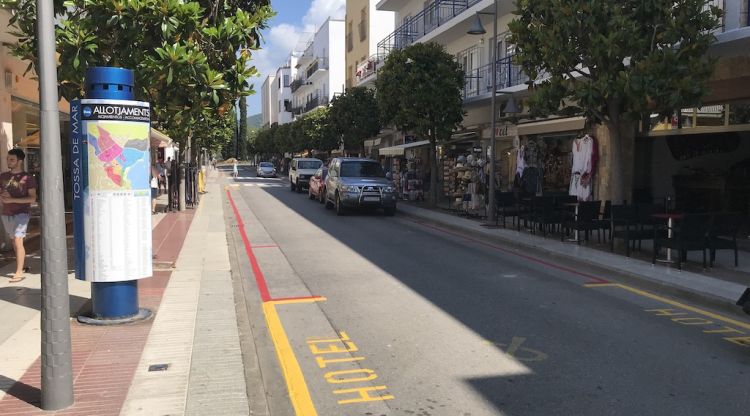 La nova zona vermella de l'Avinguda Costa Brava