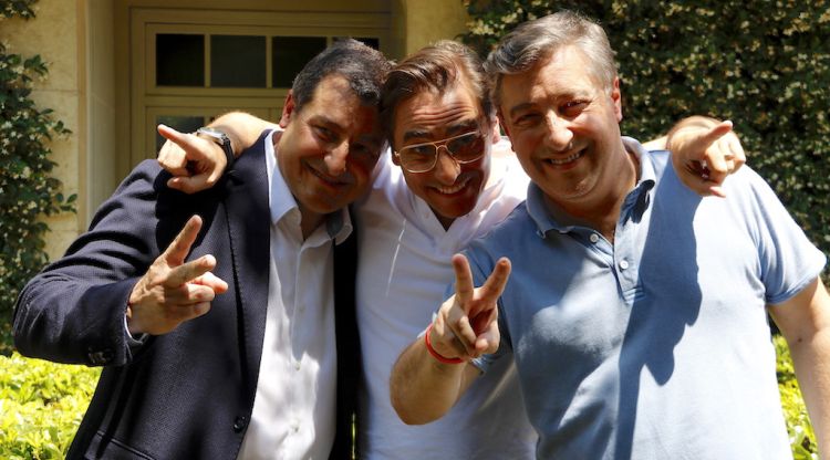 Els tres germans Roca: Josep, Jordi i Joan. ACN