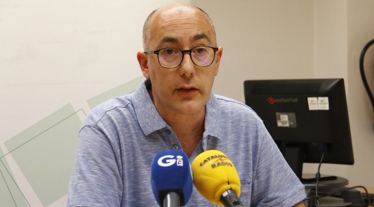 El director tècnic de la Fundació SER.GI, Lluís Puigdemont, aquest matí. ACN