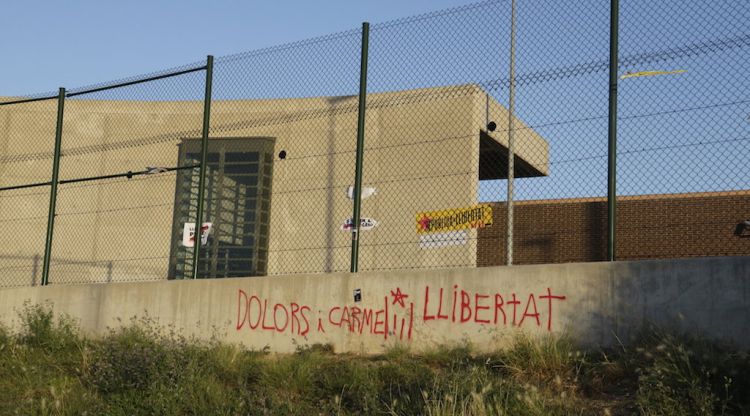 La pintada de la discòrdia. ACN