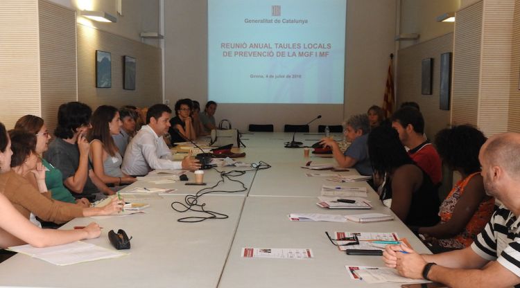 La jornada de treball sobre mutilació genital i matrimonis forçats que es va fer a Girona