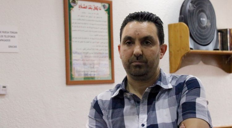 El president de la comunitat musulmana de Ripoll, Ali Yassine,. ACN