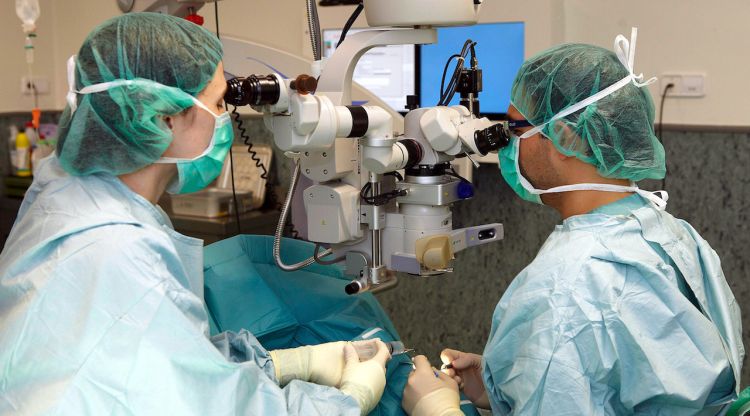 El servei d'oftalmologia de l'Hospital de Palamós
