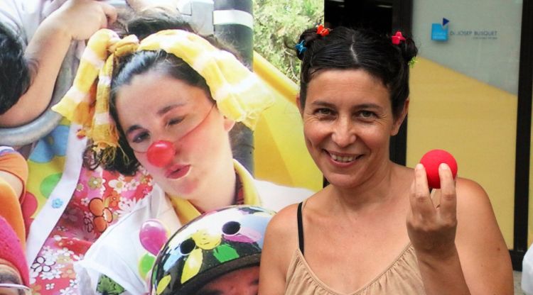 La directora de Xarop Clown, Ángeles García. ACN