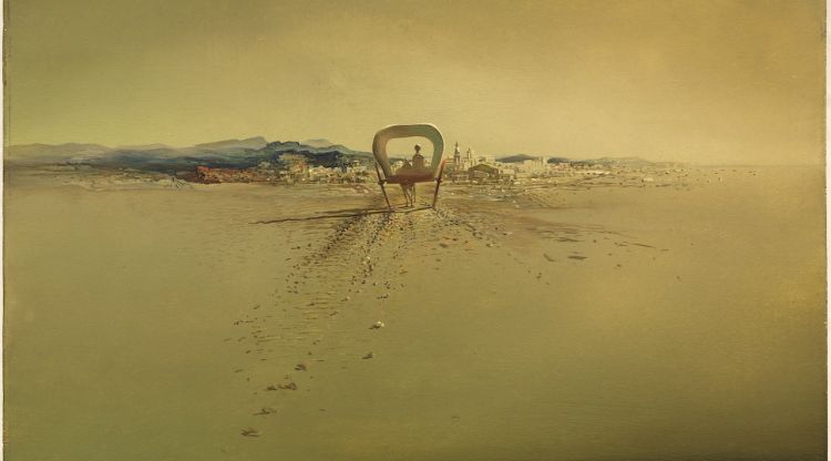 Imatge de l'obra 'Carretó fantasma' (1933) que participa a l'exposició de Dallas