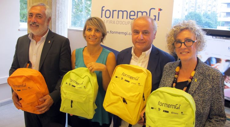 Un moment de la presentació de la nova fira FormemGi