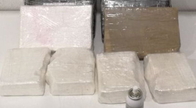 La cocaïna que la Guàrdia Civil va comissar durant un control a la Jonquera