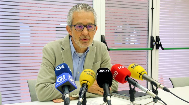 El subdelegat de l'Estat a Girona, Albert Bramon, aquest matí. ACN