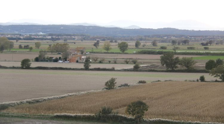 Terrenys on es construirà l'aeròdrom. ACN