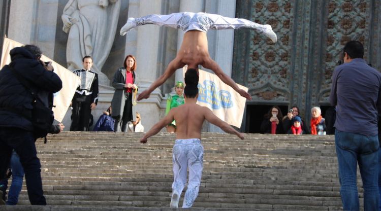 Els Giang Brothers durant el Guinness de l'any 2016