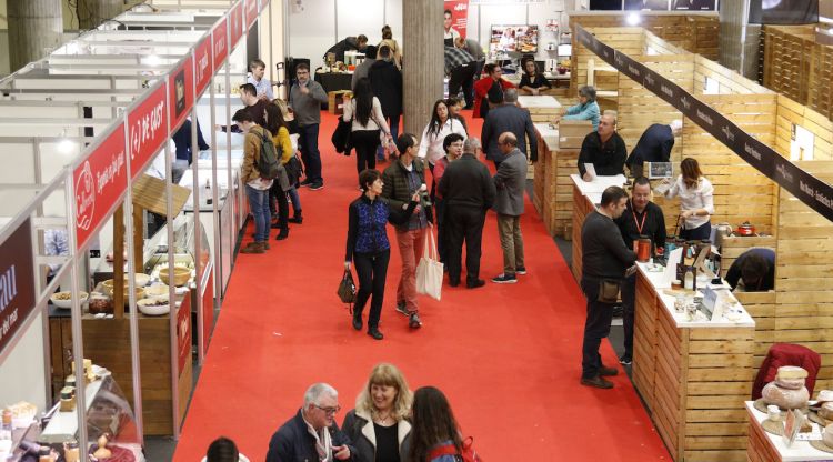 Els espais expositius del Fòrum Gastronòmic a Girona. ACN