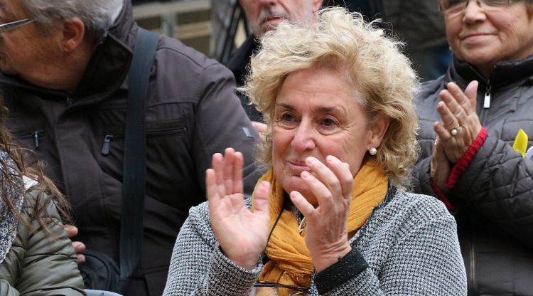 Magda Casamitjana, en un acte electoral el 14 de desembre de 2017. ACN