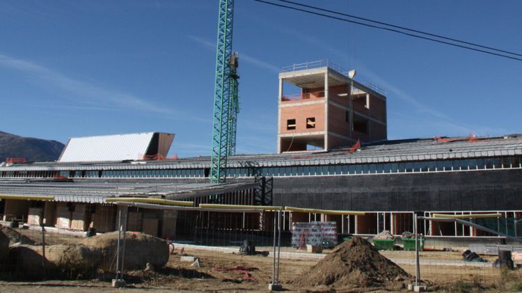 Imatge d'arxiu de les obres del Hospital Transfronterer de la Cerdanya © ACN