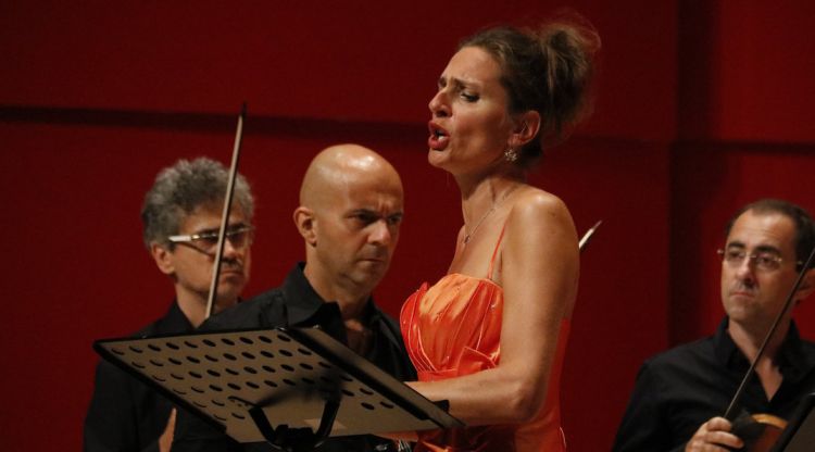 Delphine Galou en el concert inaugural del Festival de Torroella de Montgrí d'aquest any. ACN