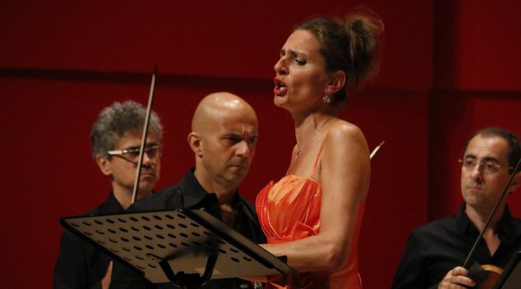 Delphine Galou en el concert inaugural del Festival de Torroella de Montgrí d'aquest any. ACN