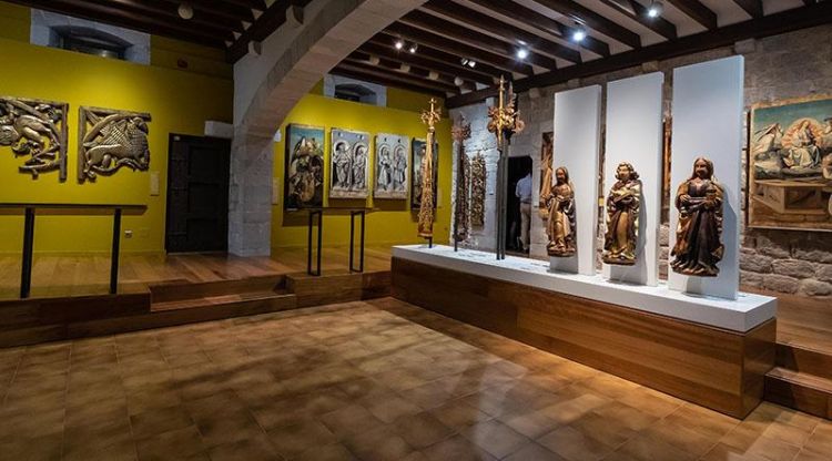 Remodelació museogràfica de les sales 9 i 10 del Museu d’Art de Girona, on s’exposa el retaule de Sant Feliu. Miquel Millan