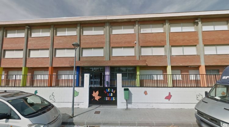 Exterior de l'escola les Deveses de Salt