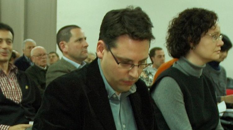 Els unionistes es van aplegar ahir al vespre en assamblea per consesuar la candidatura © AG