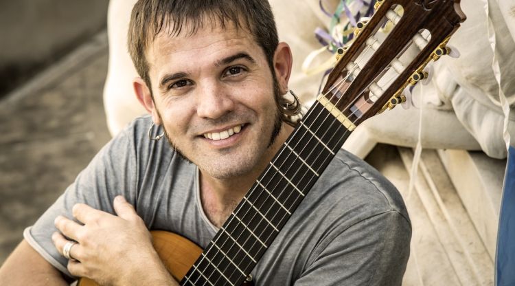 El cantautor Cesk Freixas, que actuarà al festival Portalblau. Juan Miguel Morales