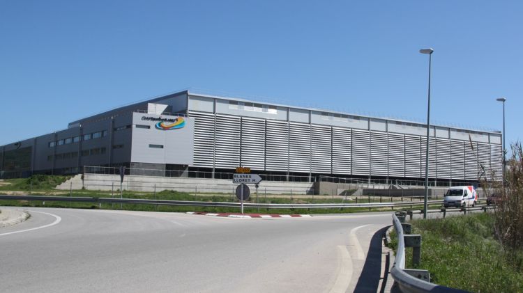 Exterior de la Ciutat Esportiva de Blanes, de més de 7.000 metres quadrats (arxiu)